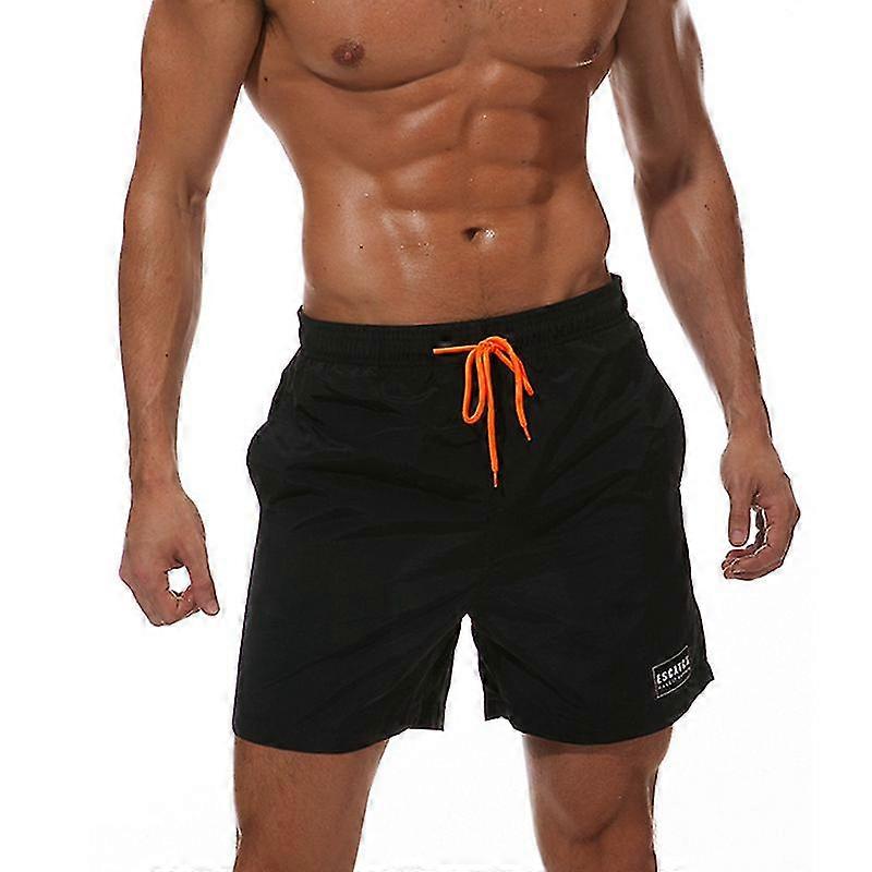 Men Summer Bathing Drawstring Board Shorts Swim Shorts Trunks Beachwear