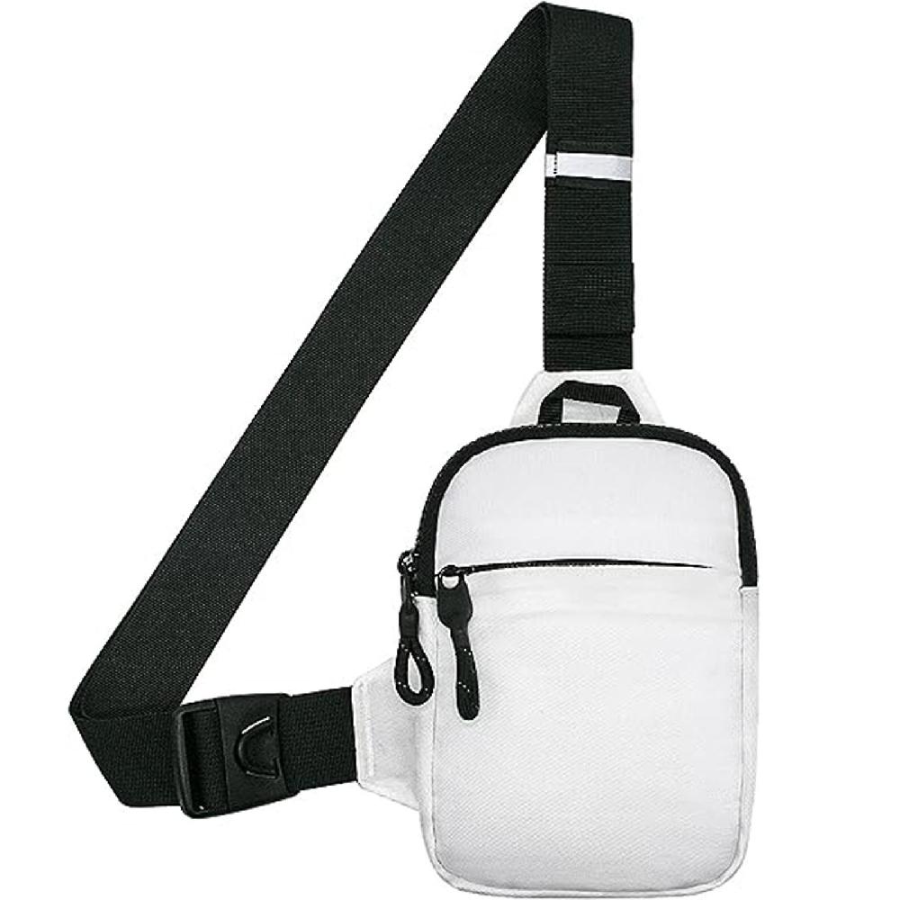 Mini Sling Bag - Men Women Small Waterproof Crossbody Bag Casual Phone Chest Bag For Travelling Hiking 100% NEW