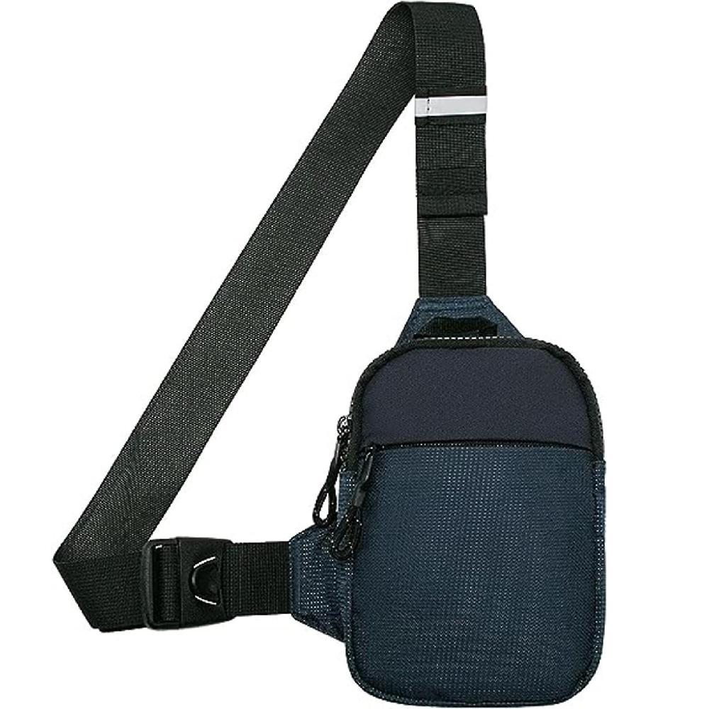 Mini Sling Bag - Men Women Small Waterproof Crossbody Bag Casual Phone Chest Bag for Travelling Hiking 100% NEW