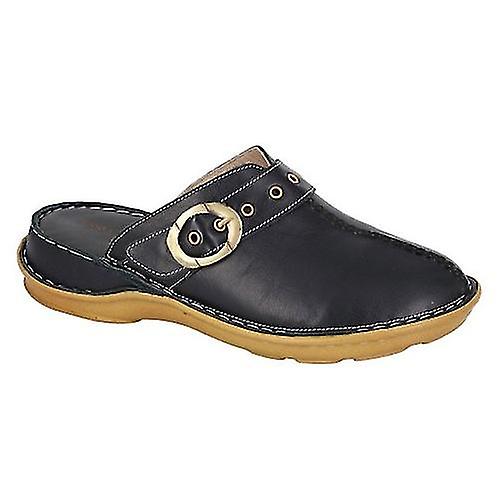 Mod Comfys Womens/Ladies Softie Leather Mules