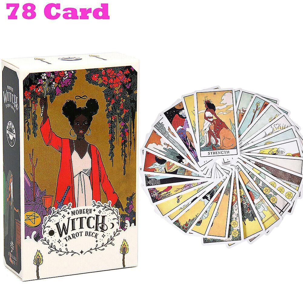 Modern Witch Tarot Card Deck 78 Card All Female Rider Waite Imagery Party Game