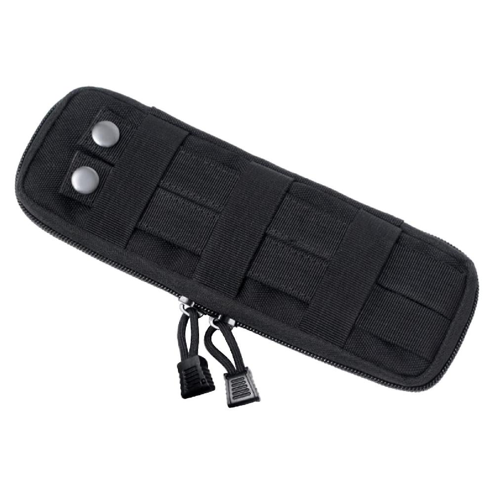 Molle Pouch Holder Training Belt Bag Multi Tools Knife Bag Black 25x8cm