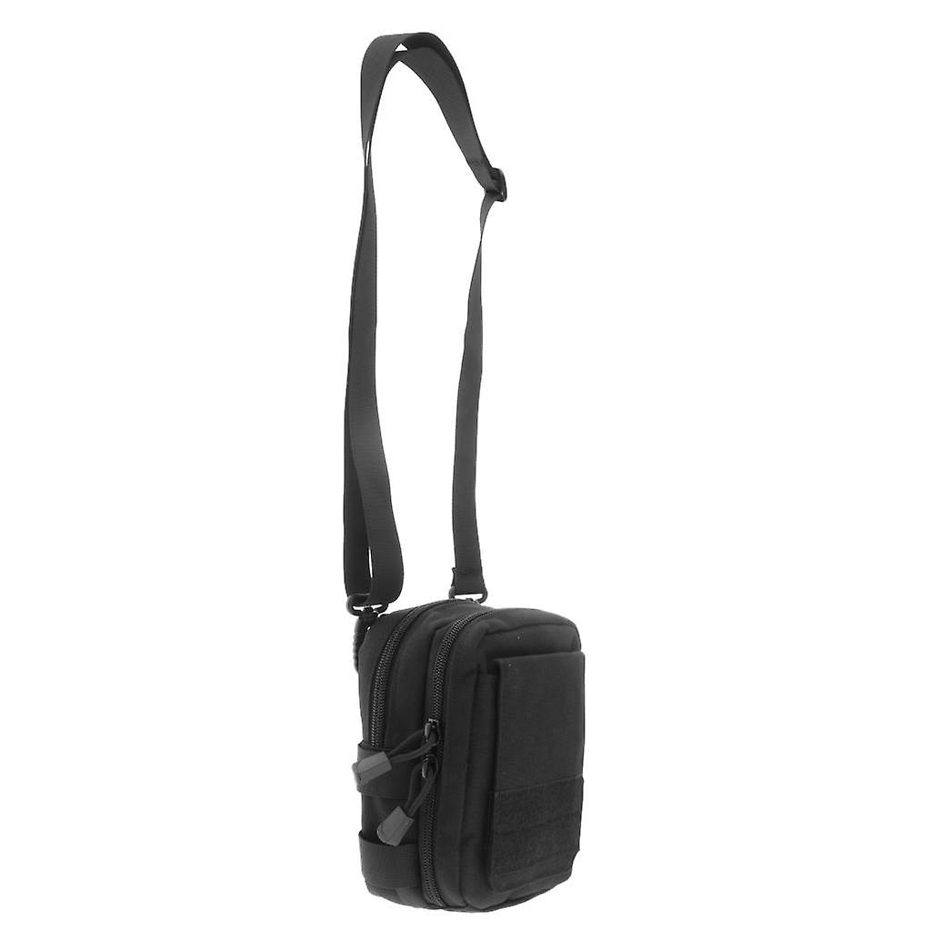 Multipurpose Pouch Bag Molle Utility Pouch Tactical Accessory Bag Black