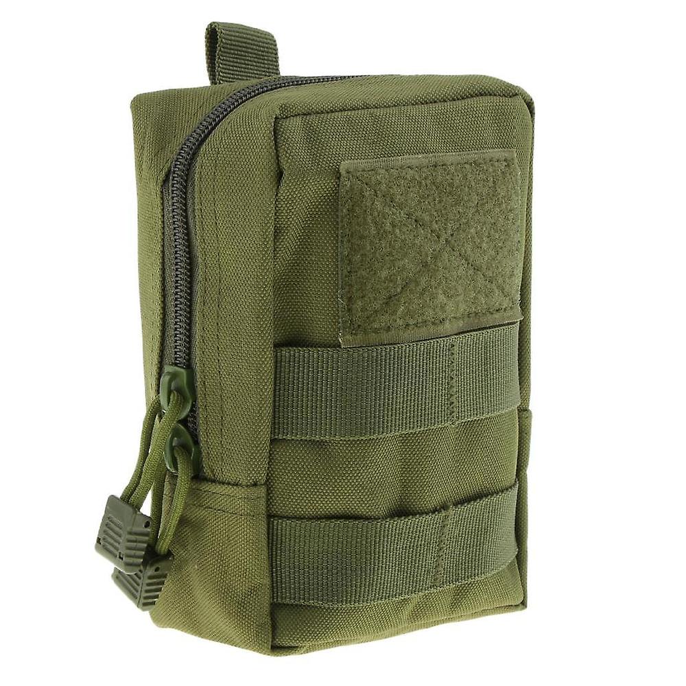 Multipurpose Waist Pouch Bag Molle Utility Tactical Accessory Bag Army Green