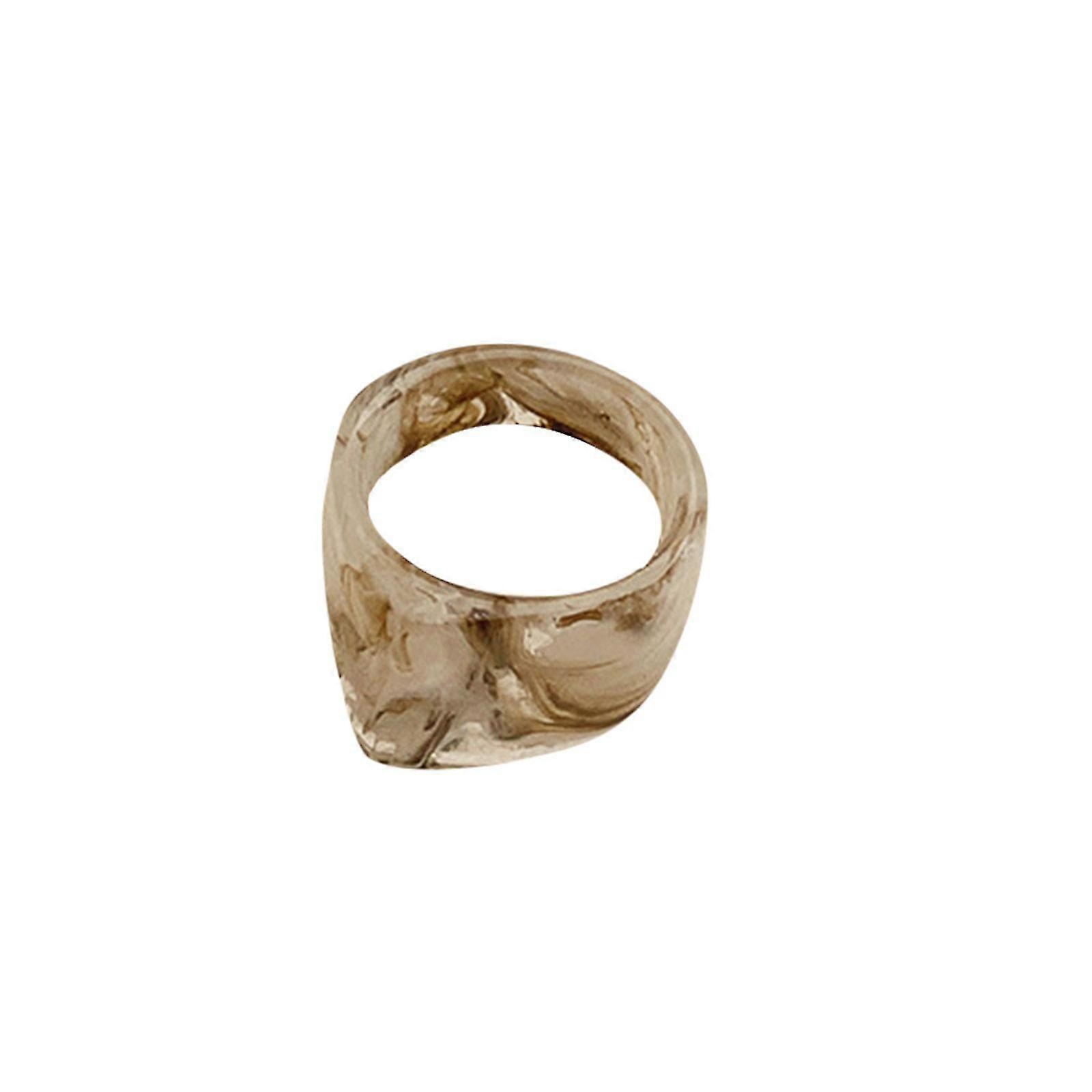 New Fashion Women's Vintage Retro Party Jewelry Resin Acrylic Ring Gift