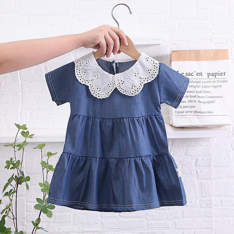 New Summer Baby Girls Clothes Children Fashion Casual Short Sleeve Dress Toddler Clothing Infant Sports Costume Kids Sportswear