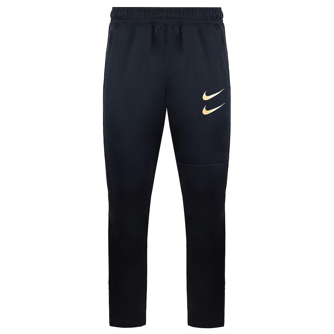 Nike Nero Standard Fit Stretch Vita Uomo Pantaloni Da Jogging DC2591 010