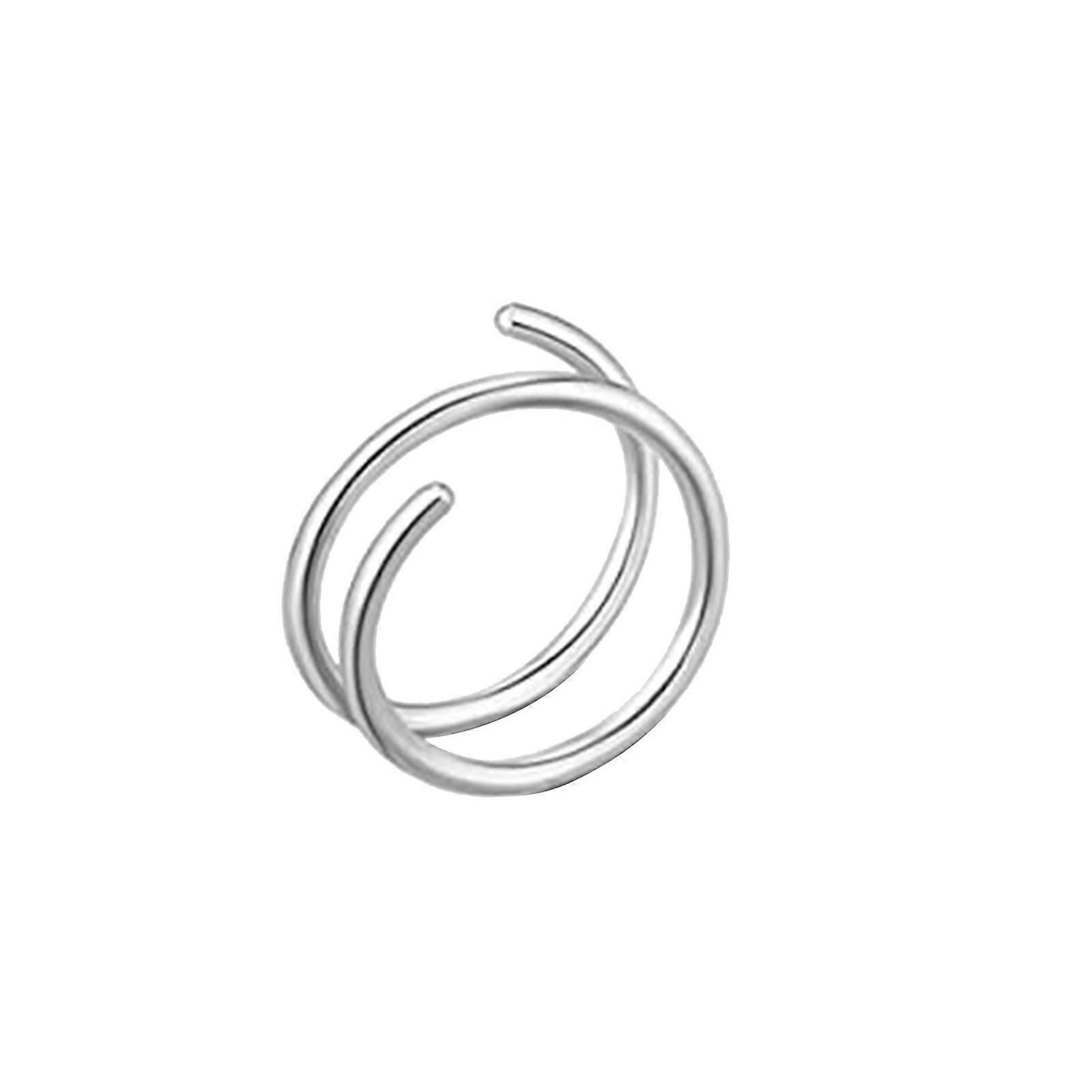 Nose Ring Double Nose Hoop Ring For Single Piercing Nose Hoop Nose Ring Hoop For Women