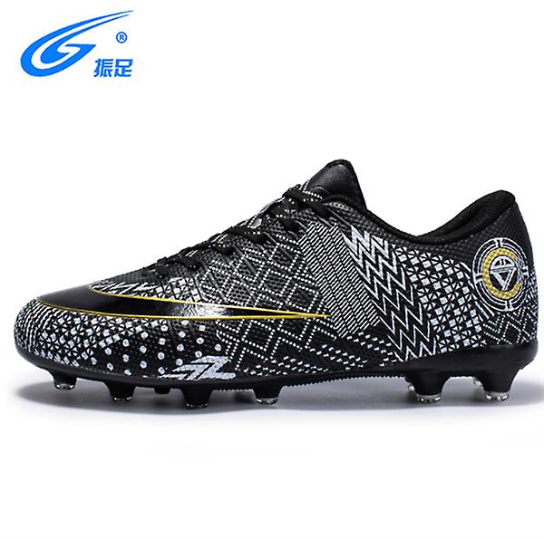 Nuovo marchio Scarpe da calcio da uomo e da donna Antiscivolo Tpu Long Nails resistenti all'usura Low-top Mandarin Duck Scarpe da allenamento da calcio in bianco e nero