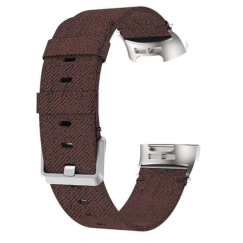 Nylon Woven Fabric Wristband Strap Watch Band Replacement for Fitbit Charge 3