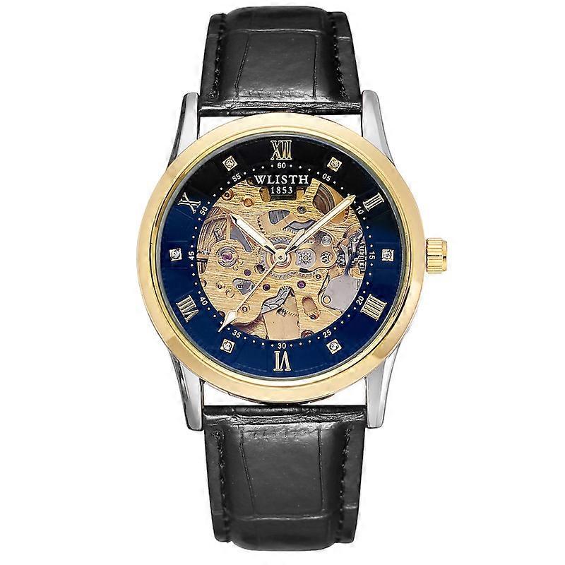 OHPA 1003 watch Mechanical watch hollowed out Vintage men's mechanical watch men's watch belt watch waterproof watch