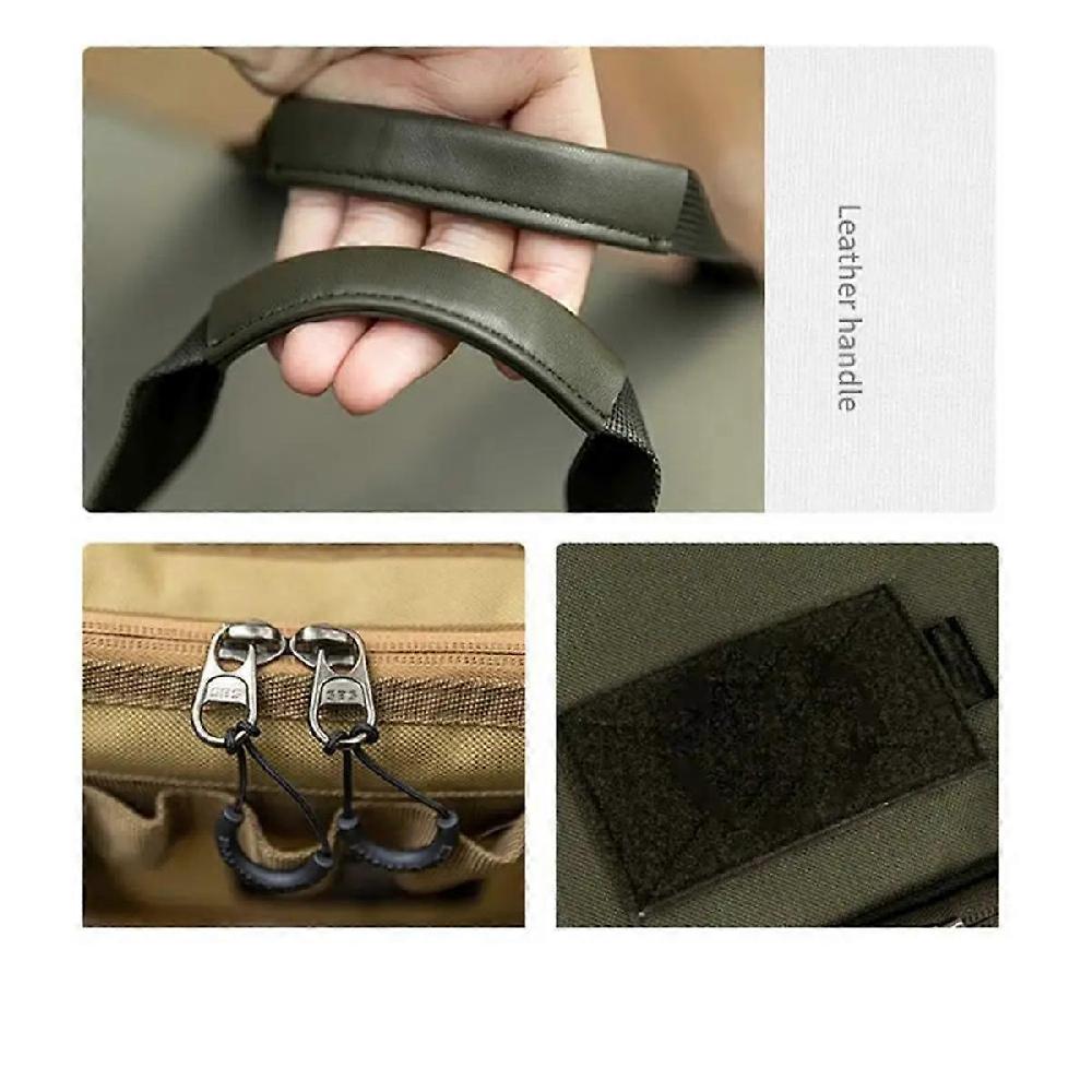 Outdoor Utility Tote Bag Large Camping Storage Tote Bag Travel Organizer Oxford Cloth Large Capacity Bag with Handle