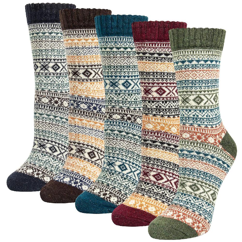 Pairs Of Winter Merino Socks For Women Thick Wool Socks Hiking Socks Warm Cuddly Socks Thermal Socks Breathable Functional Socks For All Activiti