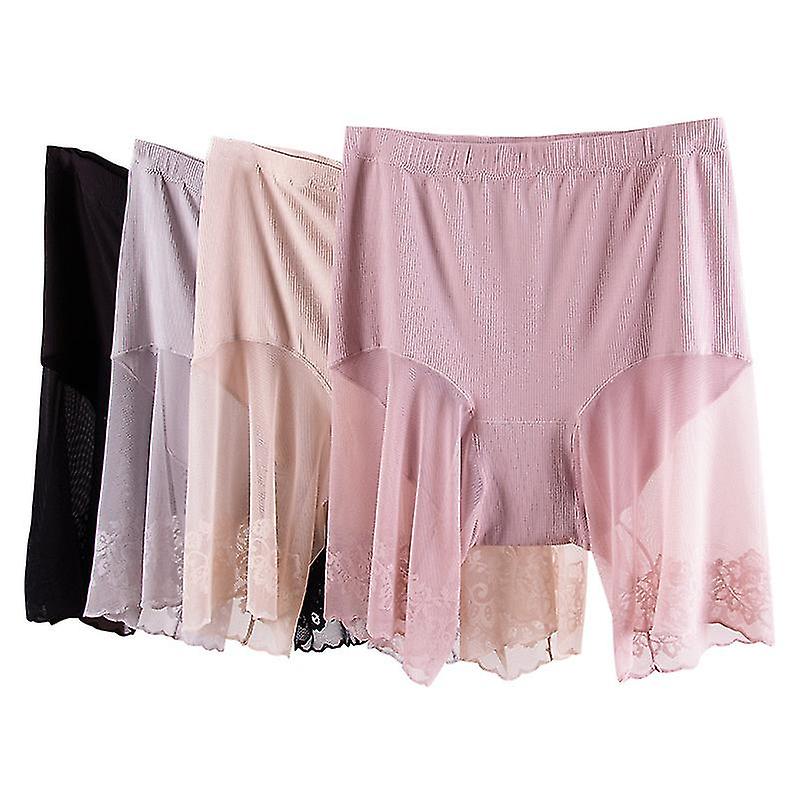 Pantaloncini sottoveste per le donne sotto vestito biancheria intima liscia senza cuciture pizzo coscia mutandine pantaloncini di sicurezza pantaloncini sotto gonna