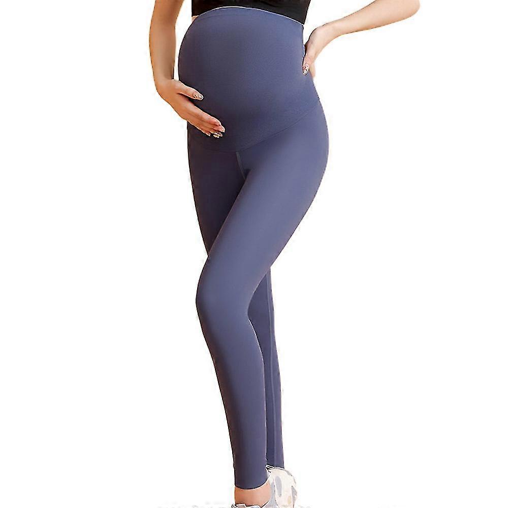 Pantaloni sportivi da donna incinta con mutande a vita alta e supporto per la pancia e mutande a compressione