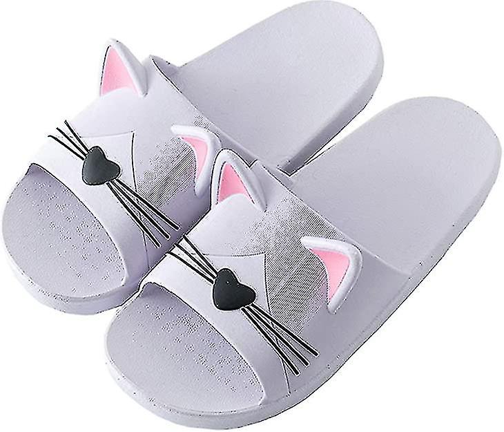 Pantofole con gatto morbido antiscivolo per le donne #yogu