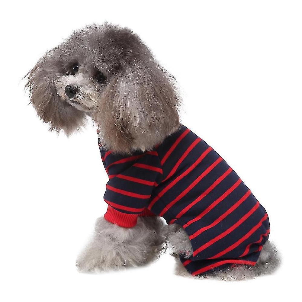 Pet Pajamas Home Clothes Cotton Leather Pajamas Pajamas Knitted Pet Clothes