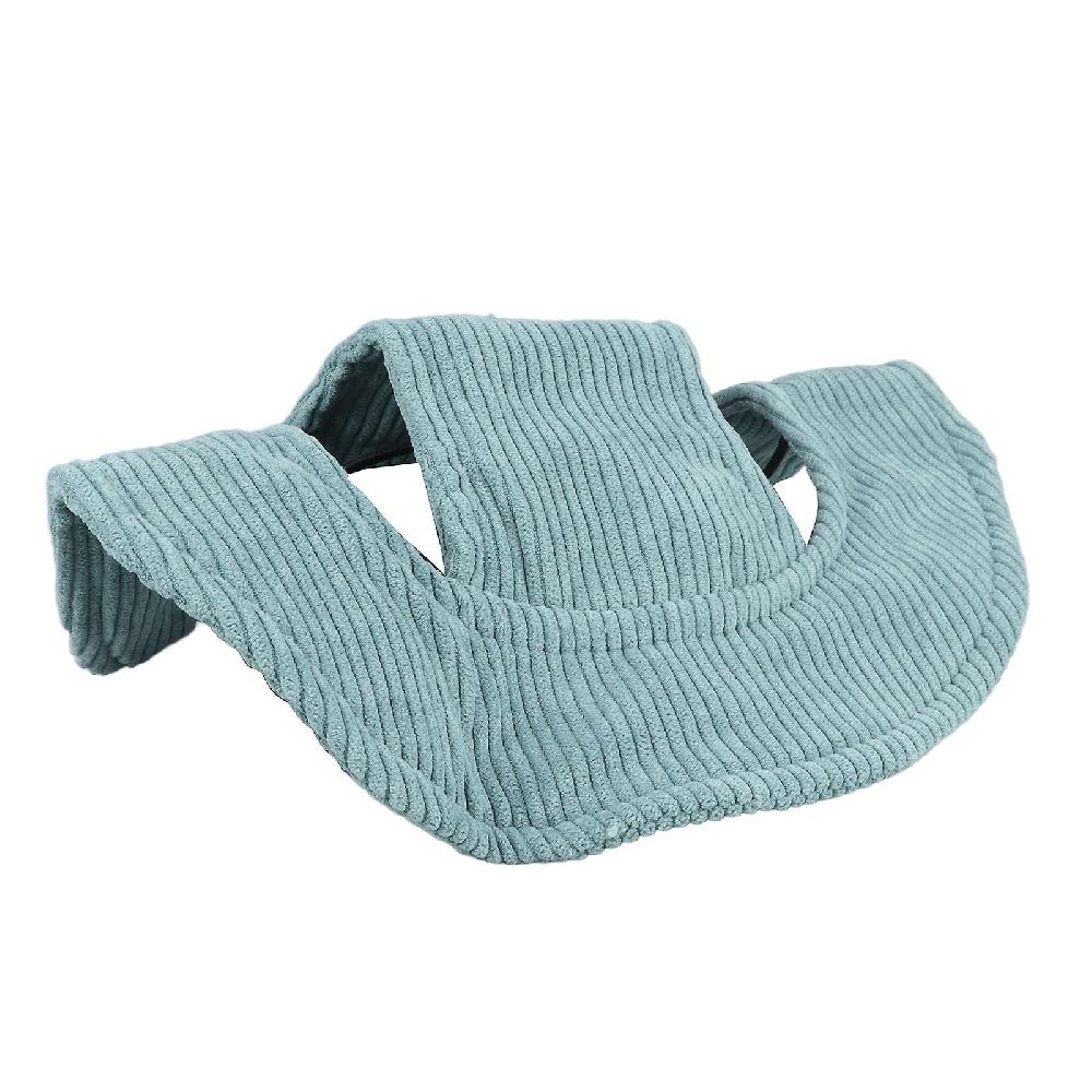 Pet Sun Hat Lightweight Breathable Comfortable Soft Green for Dogs and Puppies Size L