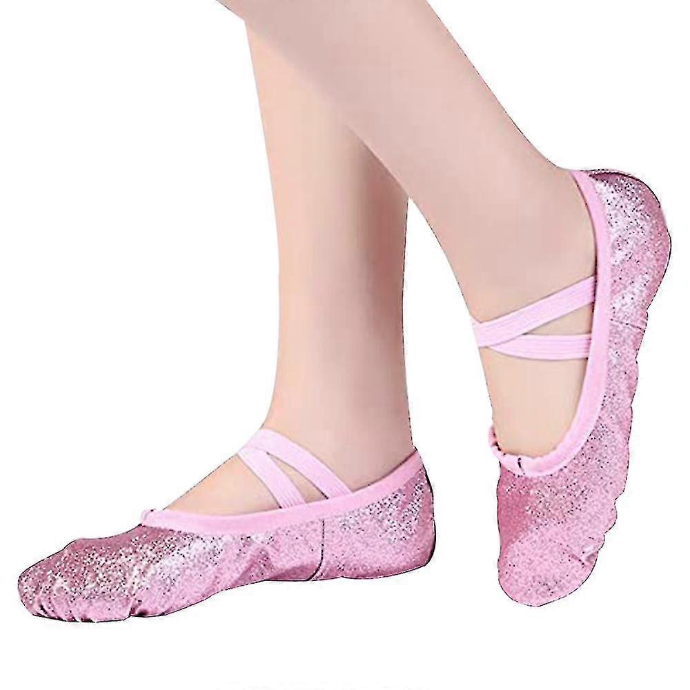 Piao Ballet Pointe Shoes Girls Women Ribbon Ballerina Shoes With Toe Pads