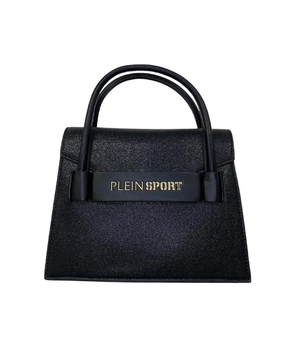 Plein Sport Women's Black Leather Handbag