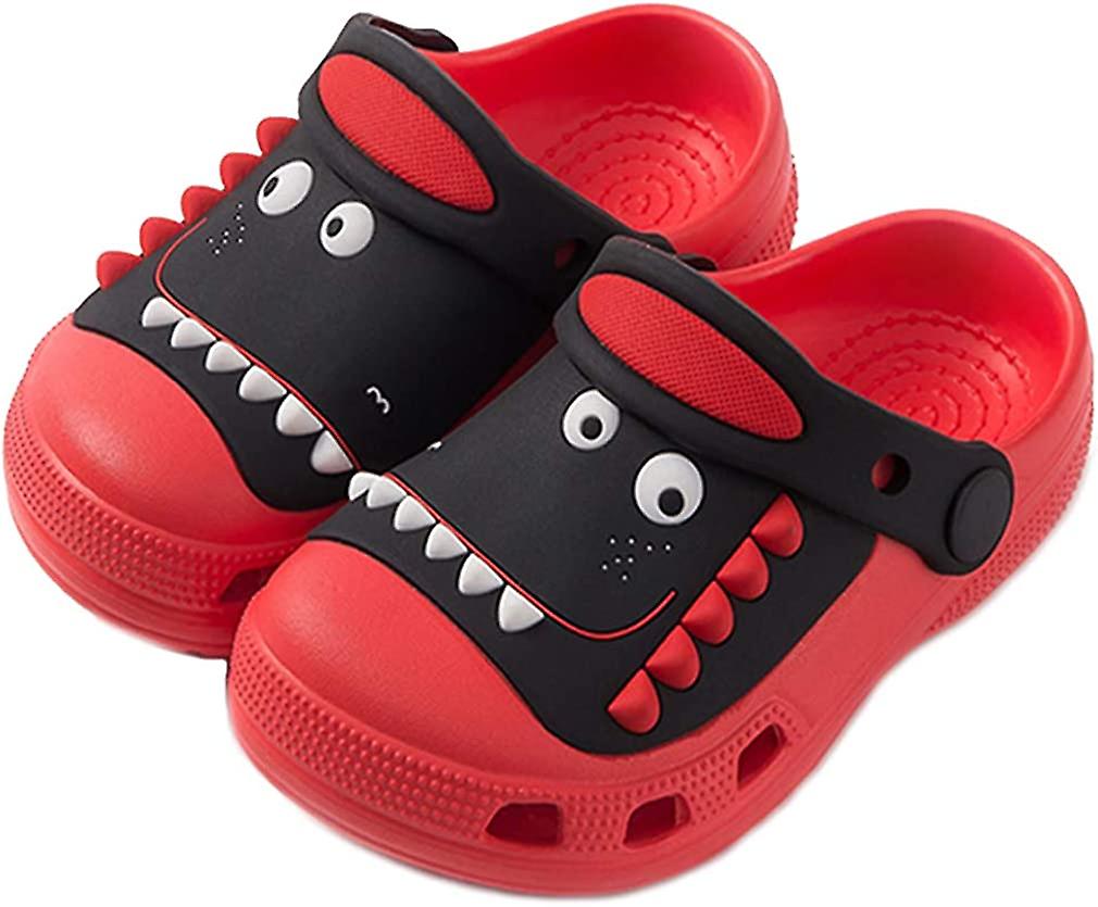 Ragazzi Ragazze Sandali d'acqua Zoccoli per bambini Zoccoli Closed Toe Sport Sandali Stranger Thing Zoccoli di dinosauro