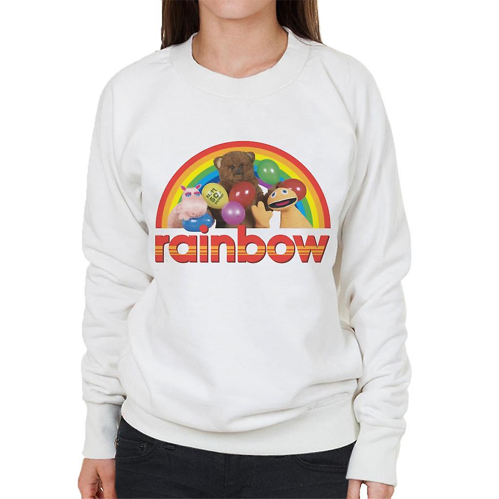 Rainbow 1972 50th Anniversary Balloons Women's Sweatshirt