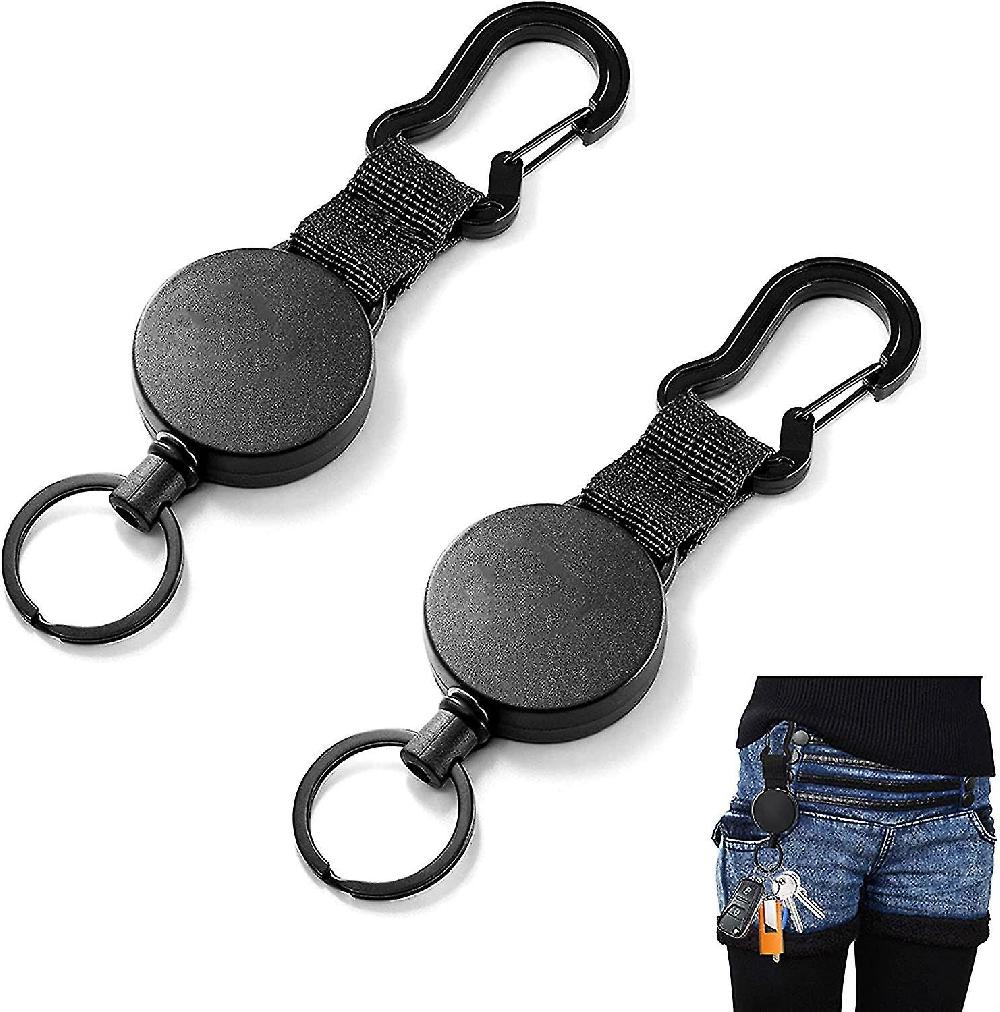 Retractable Keychain Heavy Duty Retractable Key Chain Retractable Badge Holder