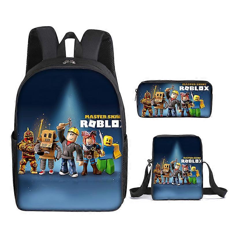 Roblox Schoolbag Roblox Game Virtual World Studente della scuola primaria Zaino per bambini 10 -HGDMV