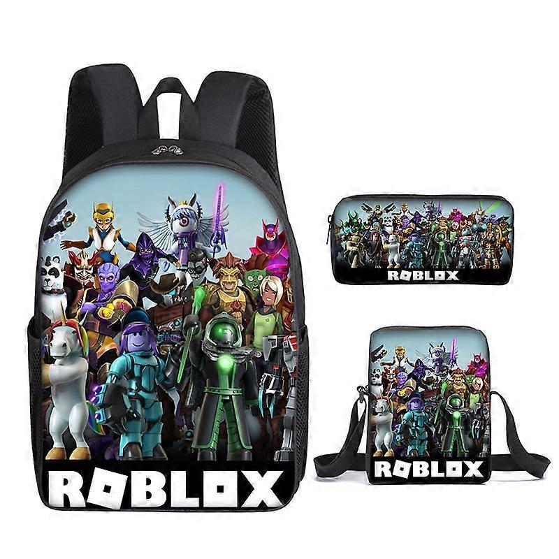 Roblox Schoolbag Roblox Game Virtual World Studente Della Scuola Primaria Zaino Per Bambini 18 -HGDMV