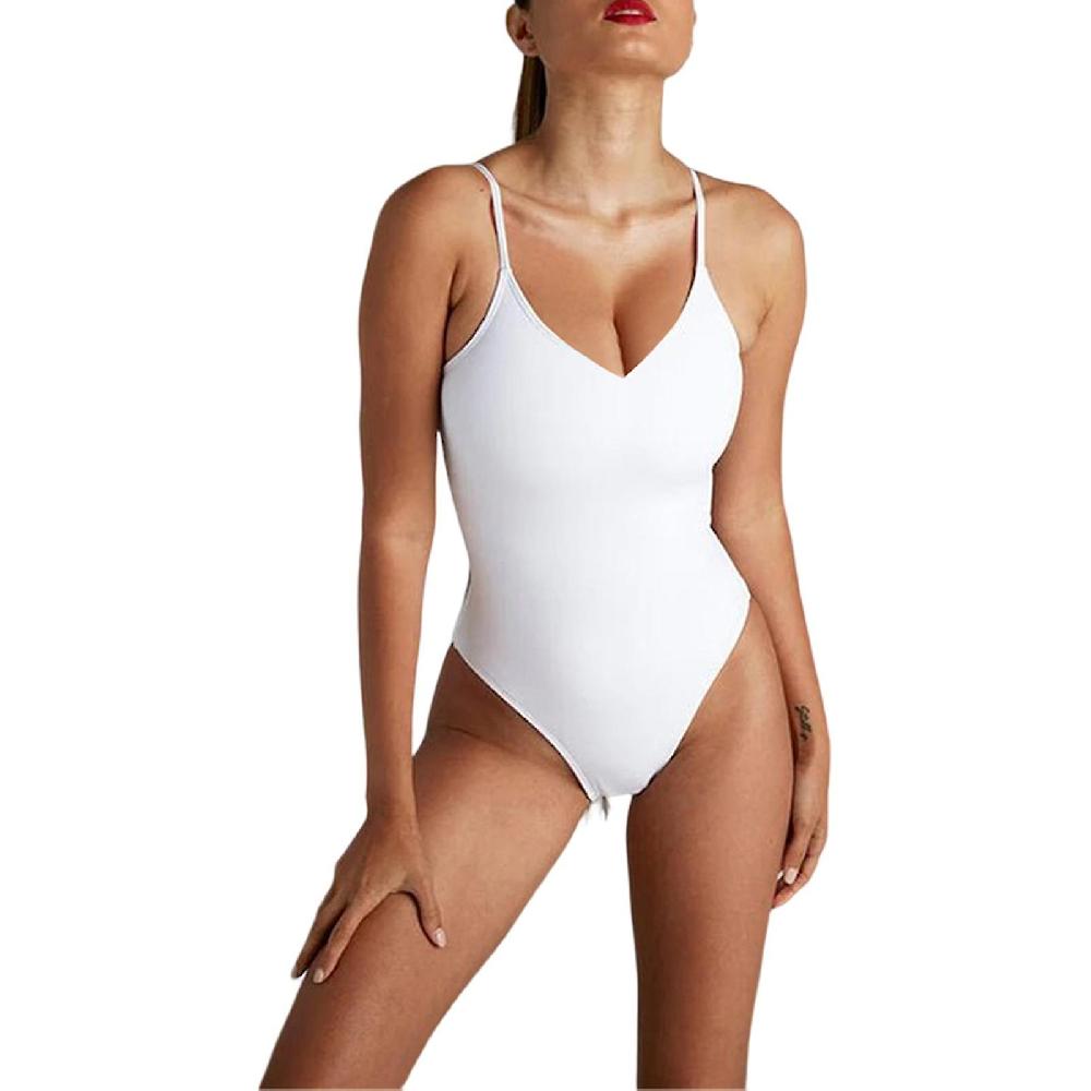 Scolpire corsetto costumi da bagno Camisole Costumi da bagno senza schienale bretelle eleganti costume da bagno