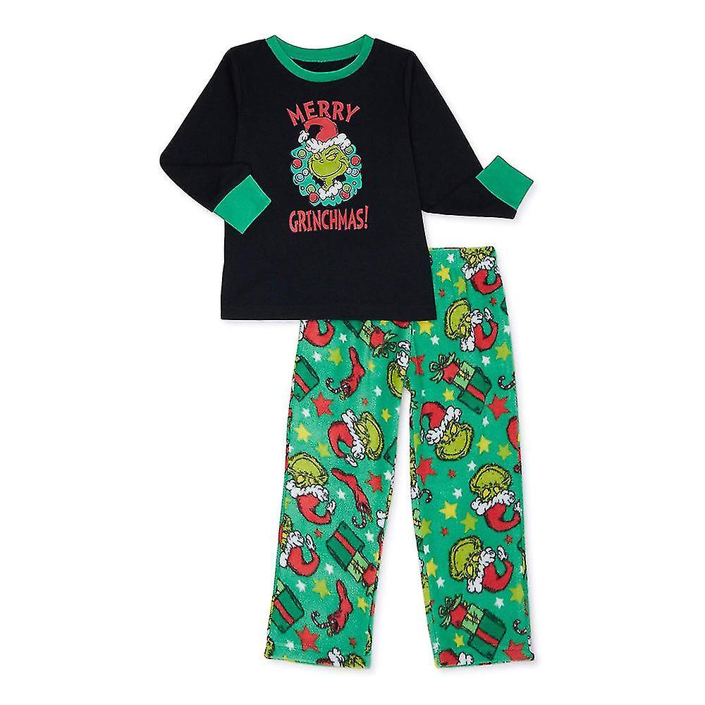 Set di pigiami stampati di Natale The Grinch Family Matching Loungewear