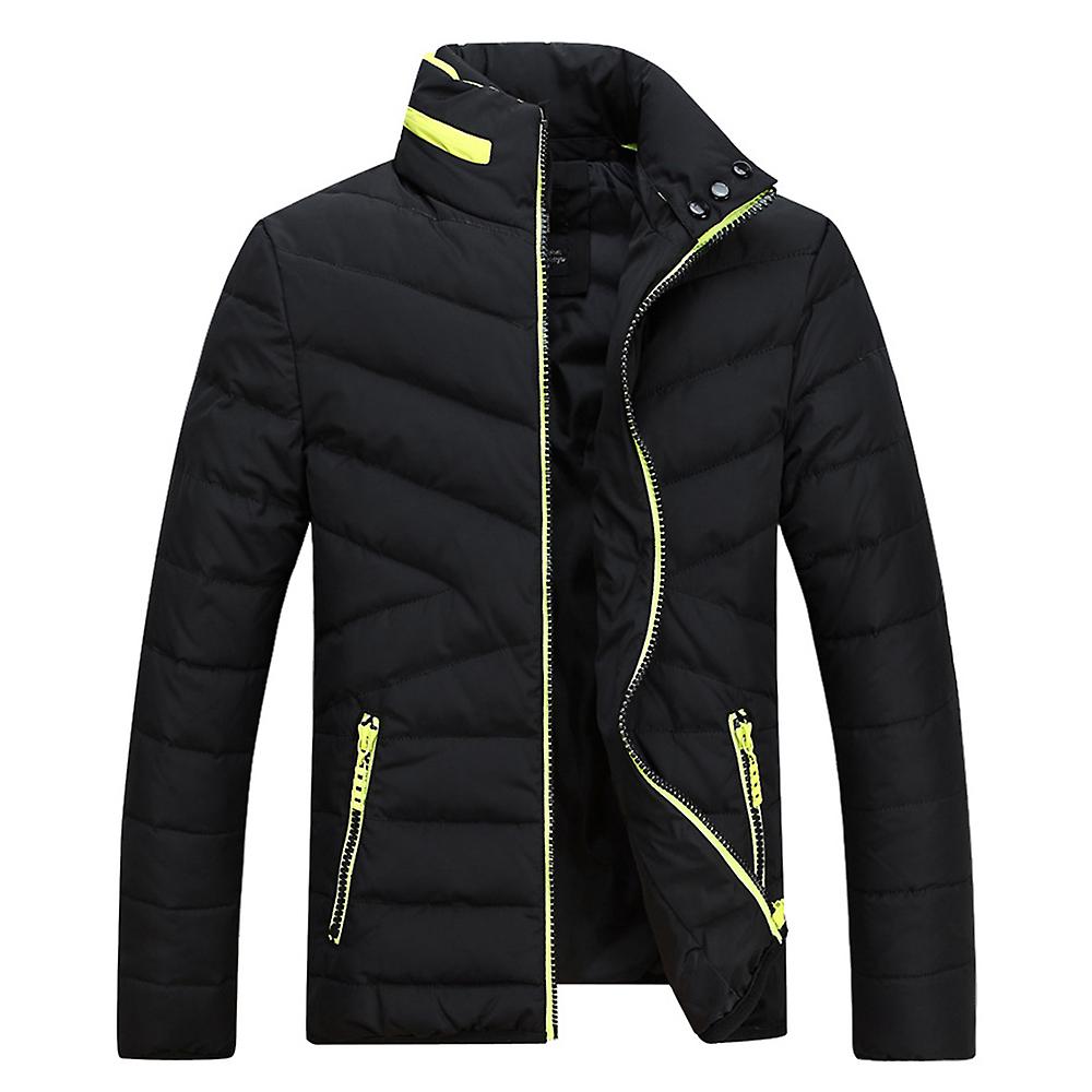 Short Man Down Coat Stand Collar Slim