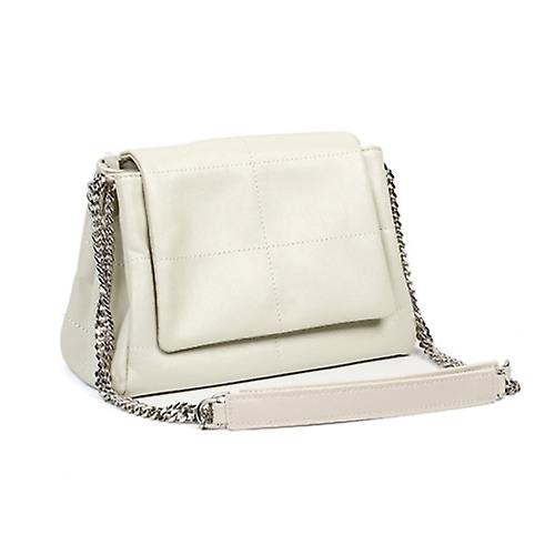 Simple Fashion Small Square Bag Linger Chain Soft Leather Shoulder Bag