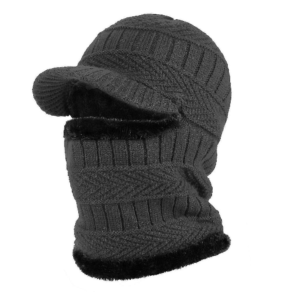 Ski Maskwarm And Windproof Fleece Winter Sports Cap For Men Women