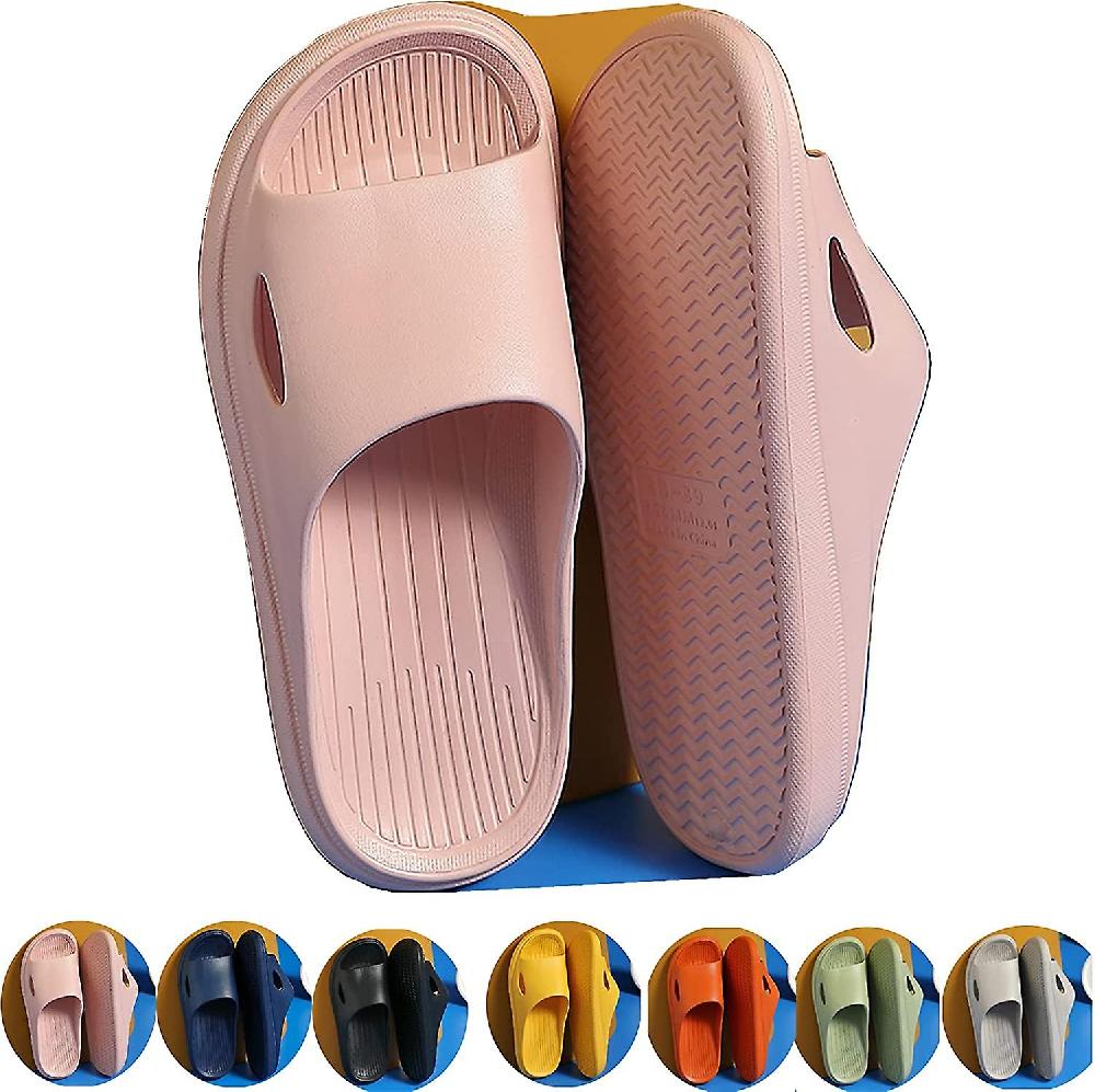 Sliders Womens. Unisex Home Flip Flops Non Slip Slides Womens Summer Shower Beach Bathroom Gift