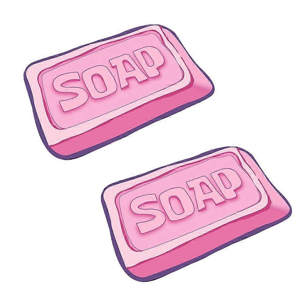 Soap Carpet 50x80cm Bedroom Kitchen Decoration Cute Non-Slip Washable Quick-Drying Carpet Bathroom Decoration Gift
