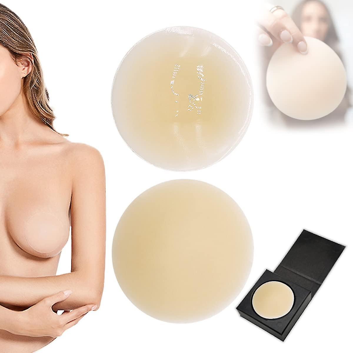 Sollevamento Invisibile Verticale Traspirante Capezzoli Confortevoli Versatile Riutilizzabile Adesivo Copricapezzoli Silicone Pasties