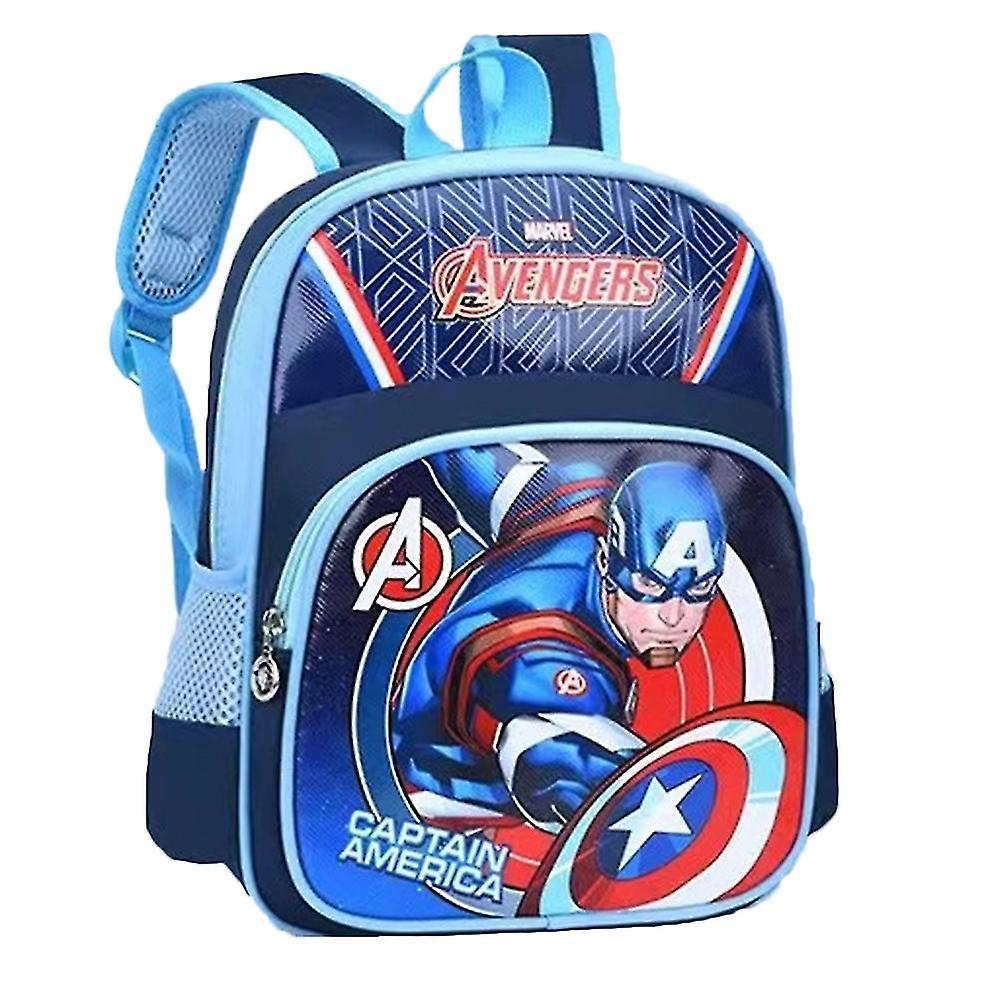 Spiderman Captain America Iron Man Superhero Frozen Sophia Backpack Kids Boys Girls School Bag Travel Rucksack