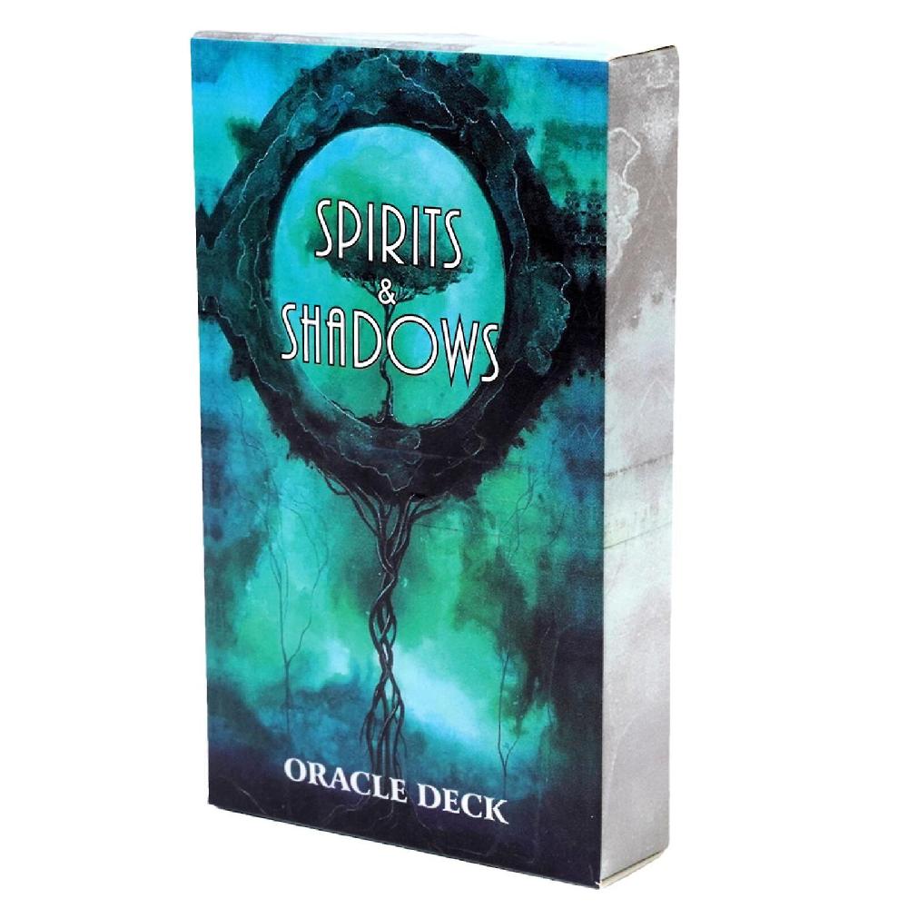 Spiriti Ombre Carta dei Tarocchi Sconosciuto Spirit Deck Tarocchi Carte dell'Oracolo Gioco da tavolo