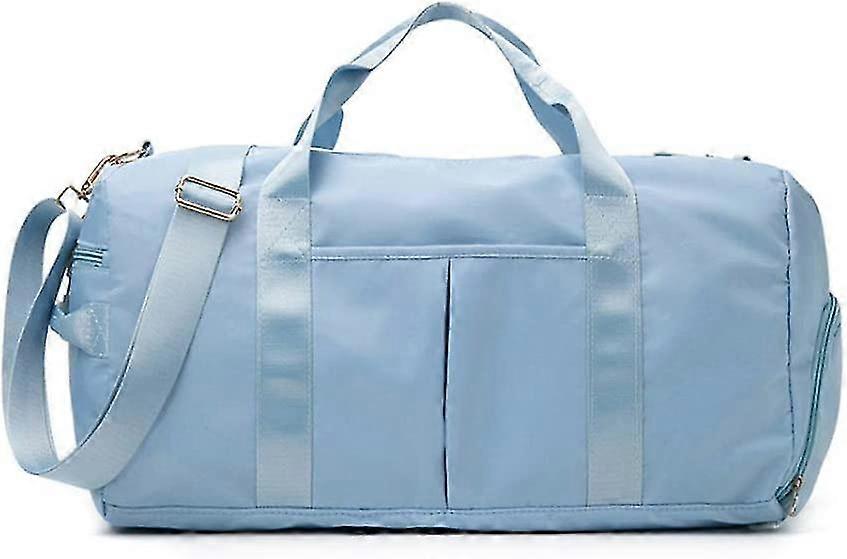 Sports For Women Or Men Travel Duffel Bag Light Blue