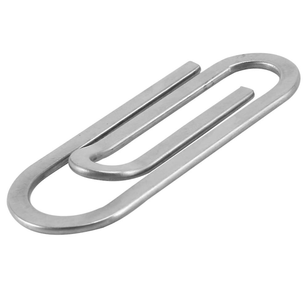 Stainless Steel Clip Money Clip Silver Man