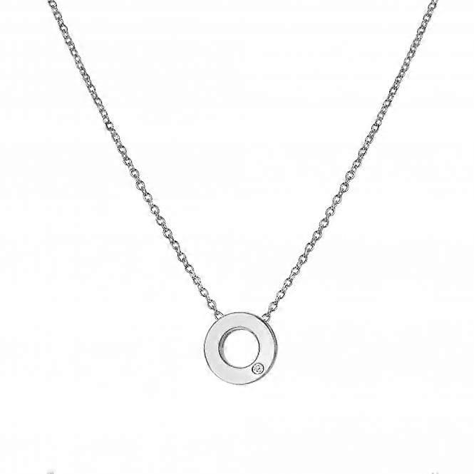 Sterling Silver Amulets Circle Pendant DP892