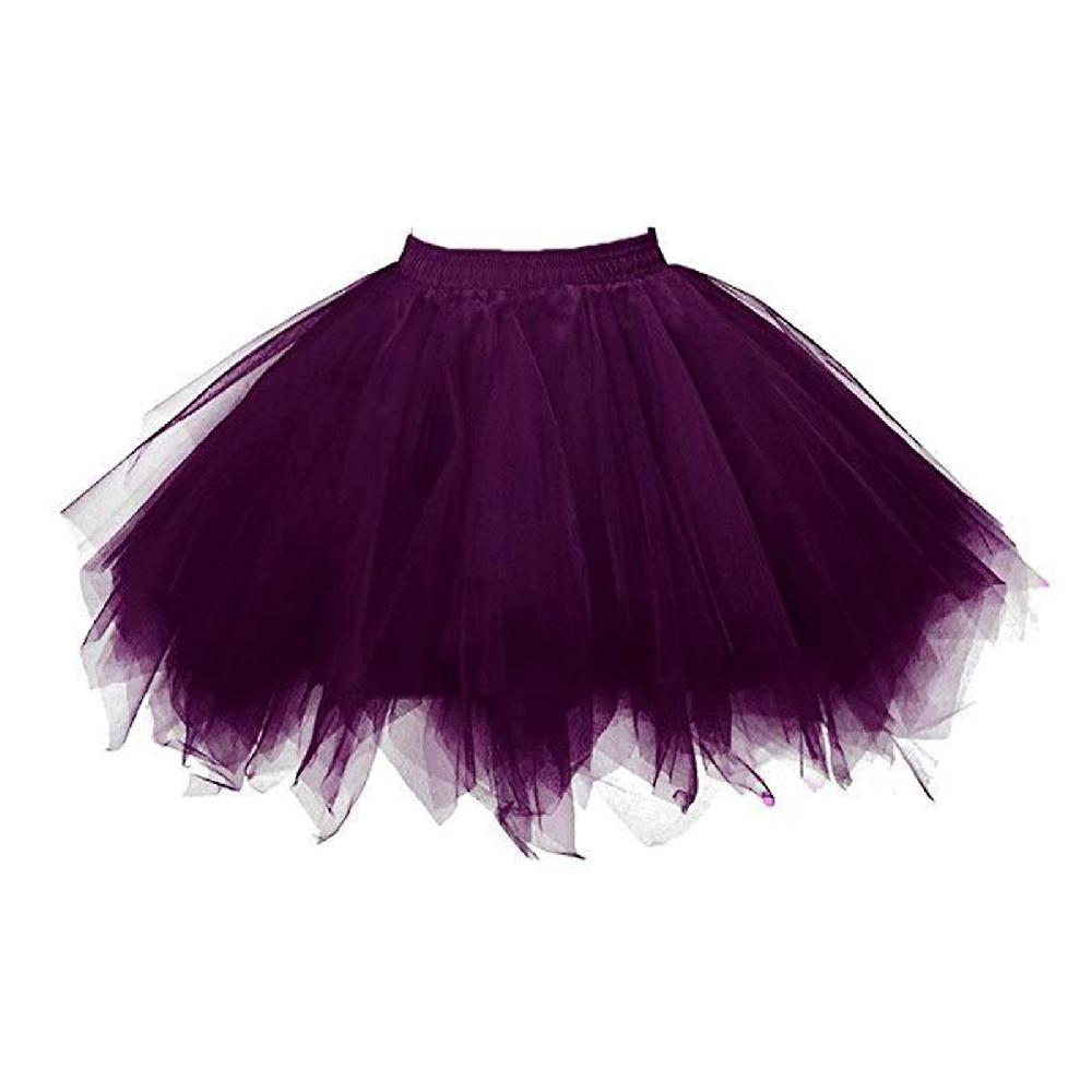 Summer Skirts For Women 2023 Women Mesh Tulle Skirt Princess Elastic Skirt Adult Short Dancing Skirt