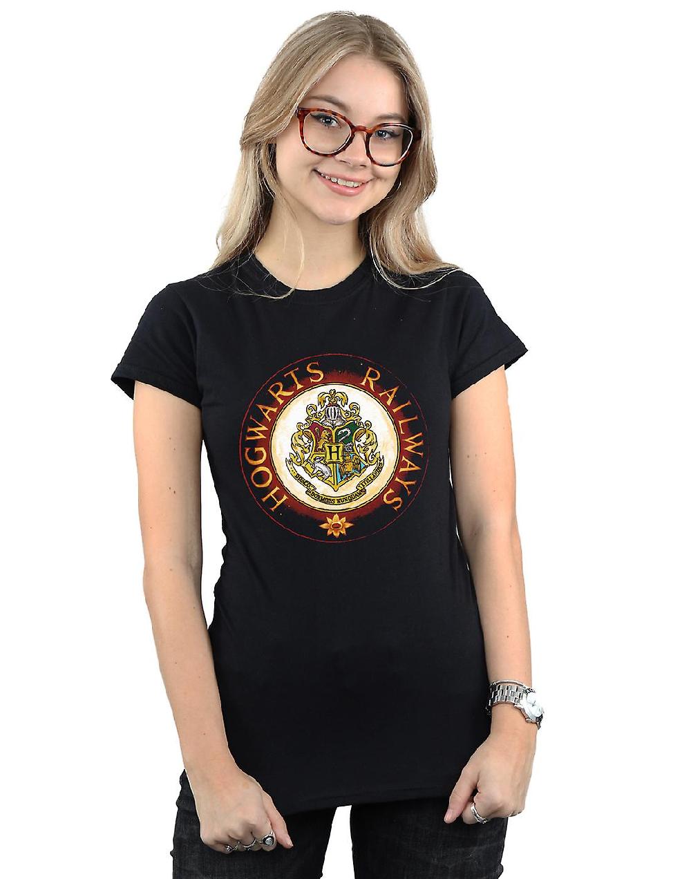 T-shirt in treno Hogwarts da donna di Harry Potter