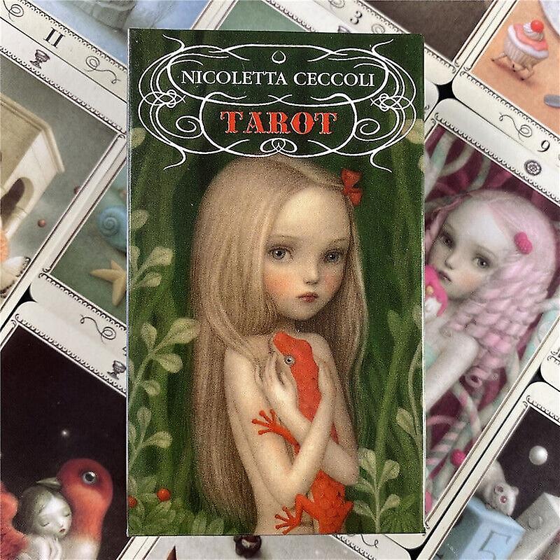 Tarocchi Carte Versione Inglese Deck Table Board Oracle Card Game