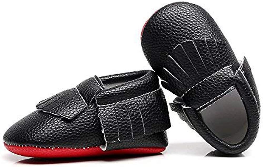 Tassel Bow Baby Moccasins - Boys And Girls Shoes For Infants Babies Toddlers