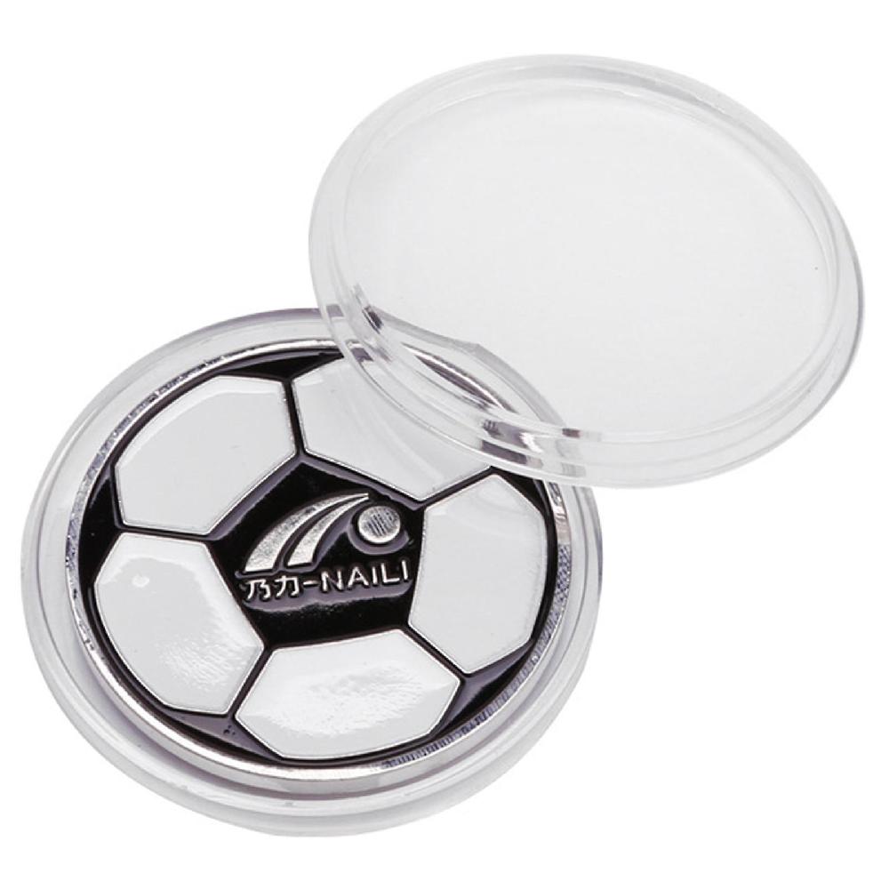 Toss Coins High Hardness Abrasion-resistant Clear Pattern Football Relief Rust-free Visible Two-sided Referee Flip Coins Soccer Supply