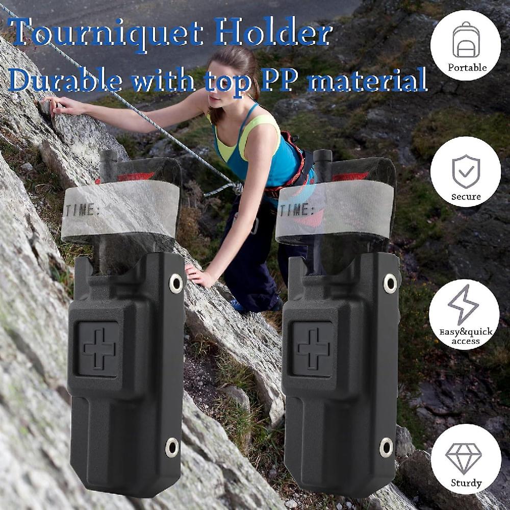 Tourniquet Holder 3 Pack Molle Tourniquet Pouch Tourniquet Holster Case For Gen 7 Or Older Cat Tourniquet Tq Holder Fits Molle Equipment Police Ge