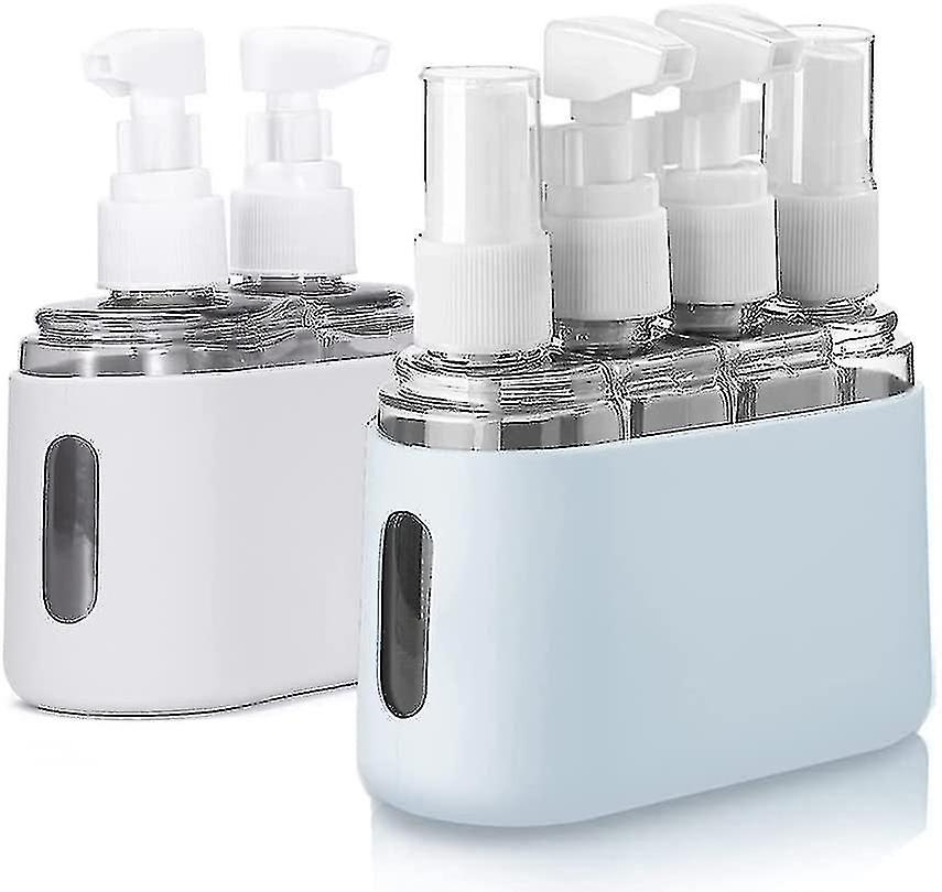 Travel Bottles Set 2pack Tsa Approved Containers For Toiletries - Leakproof/50ml And100ml