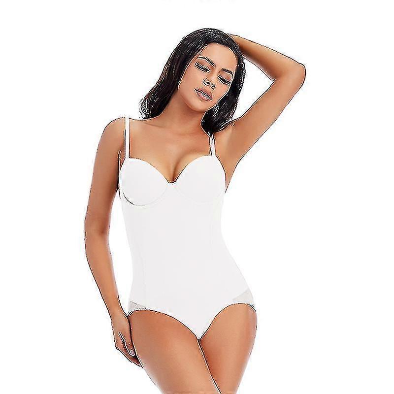 Underwire Bodysuit Women Shapers Stretch Silky Underwear Bodysuits